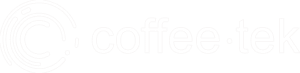 coffee tek logo white